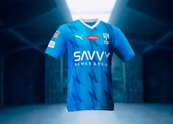 NAMED BY KING SAUD AND NICKNAMED THE BLUE WAVE FOR THEIR ICONIC COLORS AND ATTACKING STYLE OF PLAY.